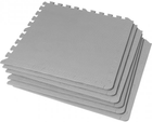 Набір захисних килимків Gorilla Sports 60 x 60 x 1.2 см 6 + 12 шт Grey (4260438733420)