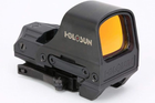 Коллиматор Holosun HS510C, Open Reflex открытый, на Weaver/Picatinny, быстросъемный, солн.бат., 2 МОА