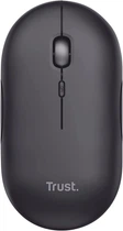 Миша Trust Puck Rechargeable, Ultra-Thin, BT/WL, Silent, чорний