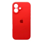 Защитный чехол-накладка Silicone Full Case AA Camera Protect для Apple iPhone 16 Peach (FullAAi16-18)