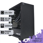 Робоча станція PowerUp Desktop #462 Core i7 12700K / 32 GB / SSD 1TB / NVIDIA Quadro P5000 16GB для 3D моделювання відеомонтажу рендерингу для інженерів та архітекторів