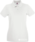 Поло женское Fruit of the loom Premium Lady-Fit 063030030 XS Белое (5000000001385)