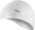Шапка для плавання Aqua Speed BUBBLE White OSFM (102-05)