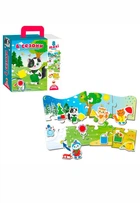 Пазл з липучками "4 сезони" Vladi Toys VT2907-04