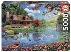 Puzzle Educa Casita-En-El-Lago w stanie Nowy Meksyk 5000 elementów (8412668190566)