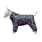 Ветровка для собак WAUDOG Clothes, рисунок "Бесконечные миры", M45, В 55-60 см, С 37-40 см