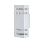 Уличное бра Levistella 7672024-2 WH настенное металлическое на 2 лампы Белый (134-16-LVS4532)