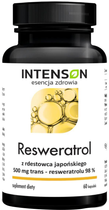 Дієтична добавка Intenson Resveratrol 60 капсул (5905454131872)