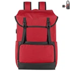 Рюкзак городской Tigernu T-B3909 для ноутбука 15.6" с USB объем 20л. Красный + кодовый замок в подарок (TGN-T-B3909-2315)