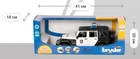 Іграшка Bruder Джип Wrangler Unlimited Rubicon Police з фігуркою поліцейського (02526)