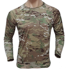 Футболка військова з довгим рукавом CoolMax FS Uniform 46 Multicam