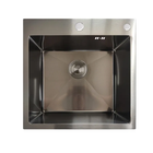Мойка Mixxus MH5050 Decor Nano-Black из нерж. стали (цвет графит) (MX1929)