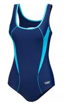 Женский Купальник Aqua Speed KATE темно-синий, бирюзовый Жен 44 413-24 44