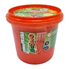 Набор креативного творчества "Кинетический песок" KidSand" Danko Toys KS-01-01 ведро 1000г Оранжевый