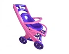 Детская коляска Active Baby для кукол с шезлонгом Doloni 0122/02 игрушечная, Фиолетовая