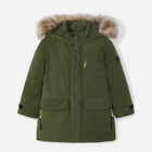 Kurtka parka chłopięca Mayoral 4.468-63 134 cm Oliwkowa (8445865464147)