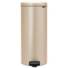 Бак для мусора с педалью Brabantia NewIcon Pedal Bin 30 л шампань 304484 (00800890)