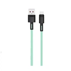 Кабель XO NBQ166 Type-C 1m 5A Green