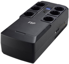 Источник песперебойного питания FSP NanoFit 800 800ВА/480Вт SCHUKO USB/2хUSB 5V/1A Max AVR RG11 Black (PPF4801704)