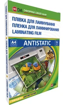 Плівка для ламінування DA глянець A4 216 х 303 мм 75 мкм (11201011206YA)