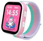 Дитячий смарт-годинник Gelius GP-PK008 (Rainbow) з GPS/4G White