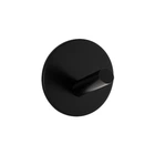 Гачок одинарний клейкий MVM HSS-504R BLACK Нержавіюча сталь Чорний (HSS-504R BLACK)