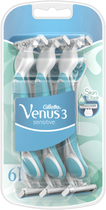 Станки для гоління Gillette Venus Sensitive одноразові 6 шт. (7702018487110)