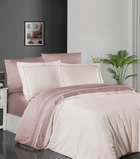 Комплект постільної білизни Deluxe Satin First Choice - First Choice - DLX-411 Serenity Ivory Powder - Євро - Кремовий