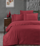 Комплект постельного белья Deluxe Ranforce Dark Series First Choice - First Choice - RDLX-81 GALA RED - Евро - Красный