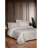 Комплект постельного белья Jacquard Satin First Choice - First Choice - JS-270 Etnic Beige - Евро - Светло-бежевый