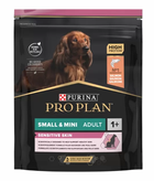 Сухой корм Purina Pro Plan Small & Mini Sensitive Skin с лососем