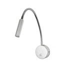 Cвітильник бра Levistella 920V1501 SL металевий з LED підсвічуванням Срібний (134-16-LVS4316)