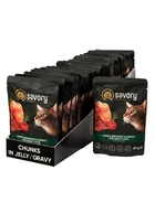 Влажный корм Savory Adult для кошек с ягнёнком и свеклой 85 г
