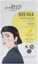 Maseczka kremowa PuroBio Brenda do skóry suchej Banana 10 ml (8051411363248)