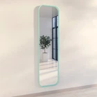 Настенное зеркало Фенстер Монако Бирюзовое 1560x460x40