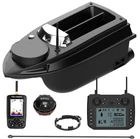 Короповий GPS кораблик для підгодовування риболовлі FLYTEС V030 + ехолот + сумка