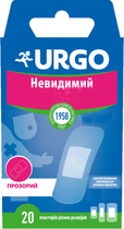 Пластир URGO Невидимий 20 шт (29351)