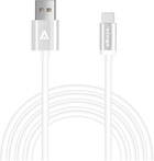 Кабель alkaya Speed Flex USB-A - USB-C 1м. White (CL-60025)