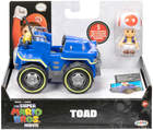 Samochodzik Jakks Pacific The Super Mario Bros Movie Kart Mini Toad z figurką 7 cm (0192995417700)