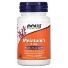 Аминокислота Now Foods Melatonin 3 мг