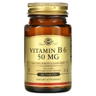 Вітамін B6 Solgar (Vitamin B6) 50 мг 100 таблеток