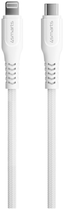 Kabel 4smarts RapidCord USB-C - Lightning 30W 1.5M White (4252011905928)