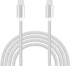 Кабель alkaya Speed Flex Braided USB-C - USB-C 65W 1M White (CL-60006)