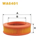 Фільтр повітря Bedford CF, Ford Escort I (68-76), Fiesta I (76-86), Lotus Elan, Vaux Wix Filters (WA6401) WIX Filters (WA6401)