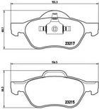Гальмівні колодки дискові Brembo (P68048)