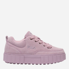 Sneakersy damskie do kostki Fila Sandblast S FFW0190-40024 40 (9US) 25 cm Różowe (8719477702301)