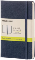 Notatnik Moleskine Classic 9 x 14 cm 192 strony bez linii Sapphire (8051272893649)