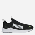 Sneakersy damskie wsuwane Puma Wired Rapid 385881-09 40 (6.5UK) Czarne (4065452796792)