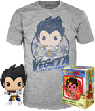 Zestaw prezentowy Funko Pop! & Tee Dragon Ball Z Vegeta Figurka 9 cm + Koszulka Rozmiar M (889698430654)