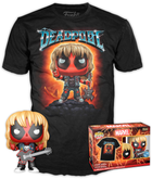 Подарунковий набір Funko Pop! & Tee Marvel Deadpool Heavy Metal Фігурка 9 см + Футболка Розмір M (889698750585)